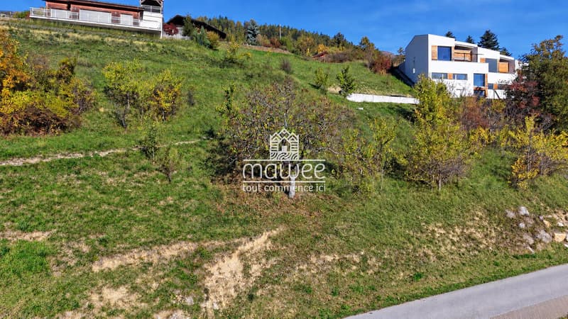 Terrain à bâtir de 860 m² à Fortunau - Vue dégagée et cadre paisible (3)