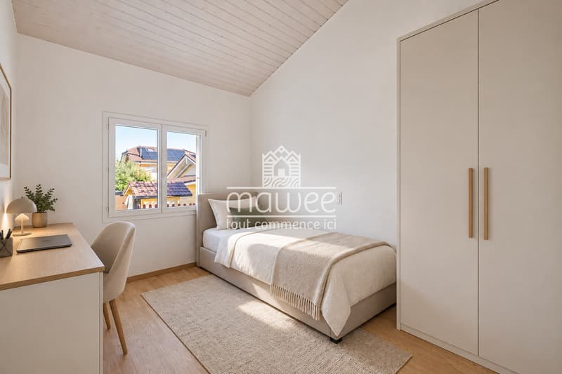 Chambre 1 aménagée