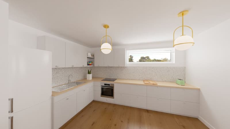 Beautiful 3.5-room apartment with terrace and private outdoor space (2)