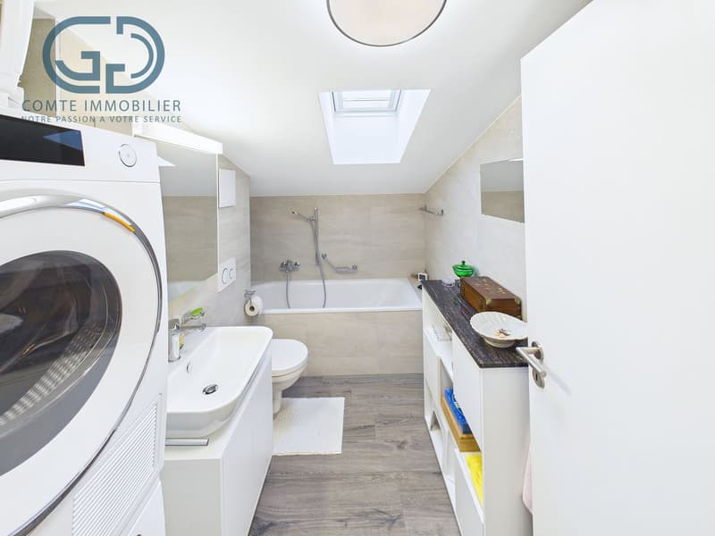 Superb 5.5-room attic apartment with large terrace (12)