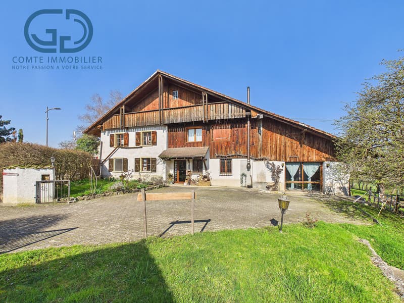 Ancienne ferme rénovée avec écurie et terrain (1)