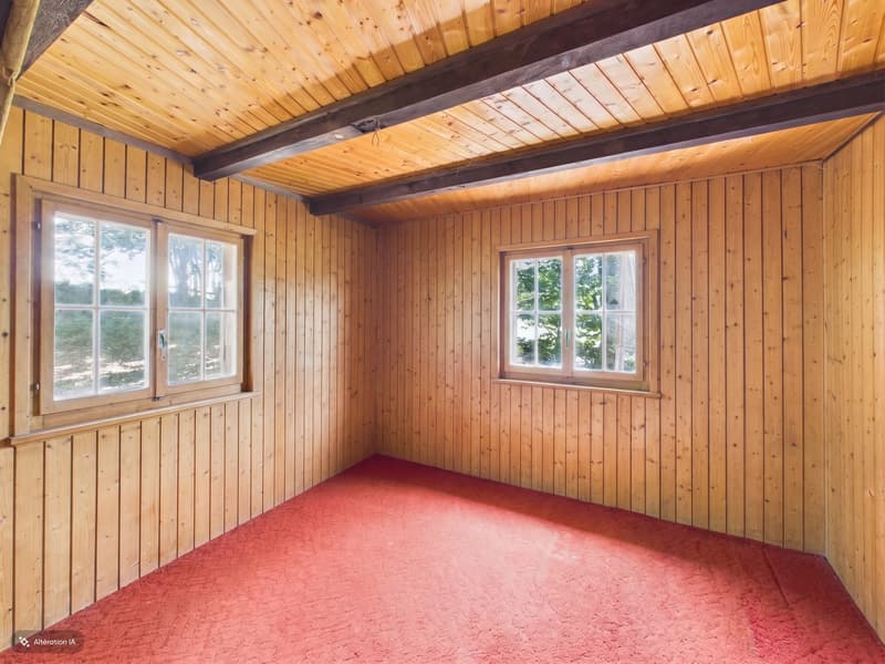 Chambre rez-de-chaussée | désencombrée