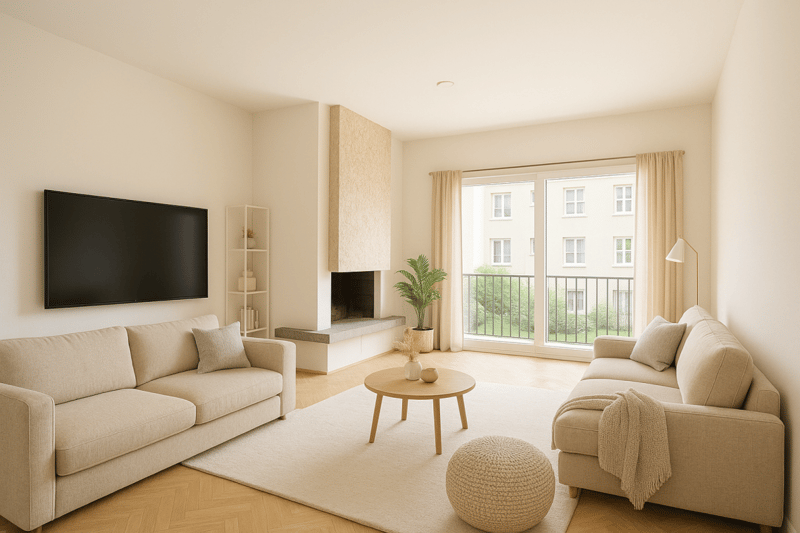 Cozy 3.5-room apartment with pool, just steps from the lake (4)