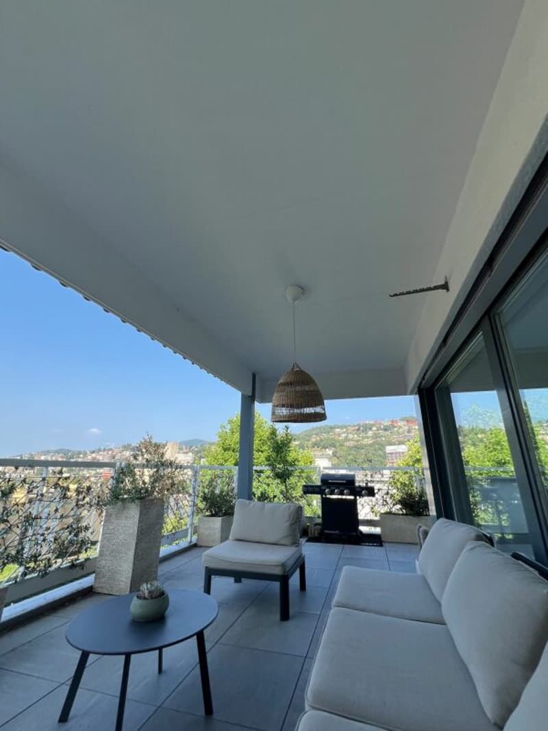 Dachwohnung 3.5 Zimmer mit Seeblick, Terrasse und 2 Parkplätzen (12)