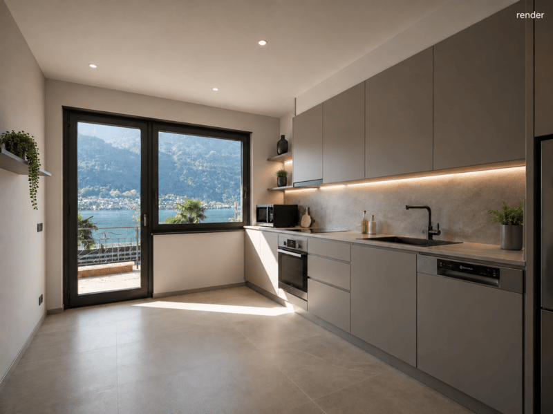 Grande casa sul lago (2)