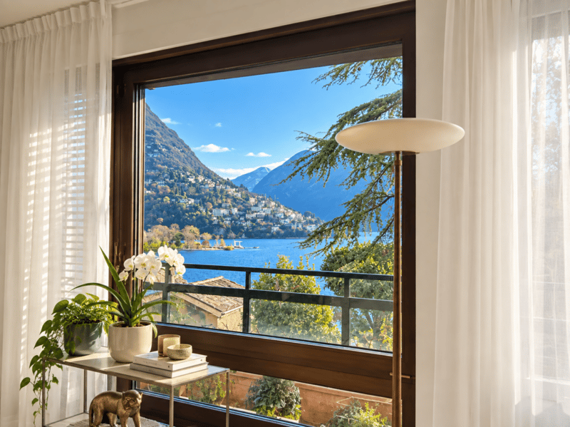 Splendido 3,5 in centro città con vista lago (1)