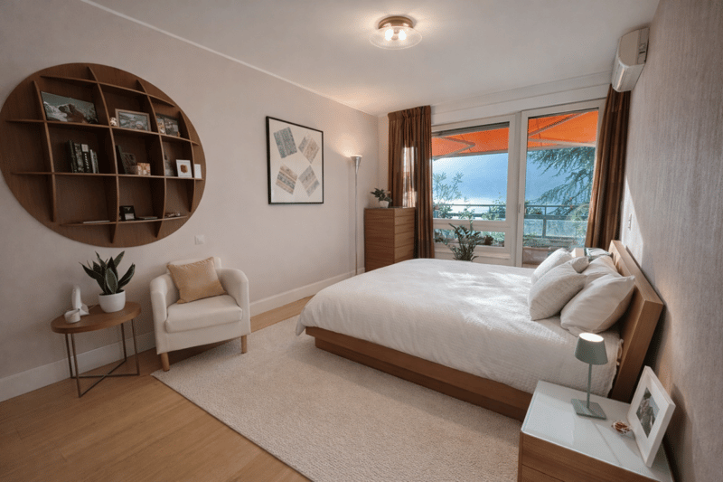 Splendido 3,5 in centro città con vista lago (7)