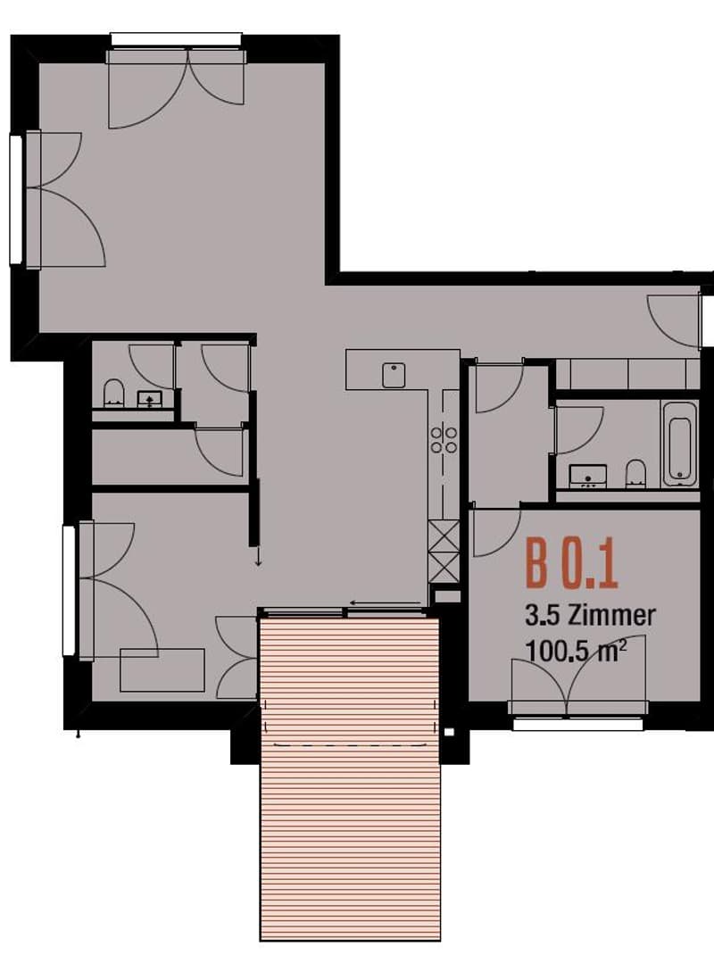5.5-Zimmerwohnung mit aussergewöhnlichem Grundriss (6)