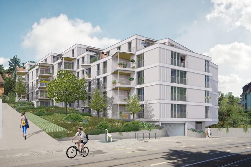 Appartement avec espace de séjour et jardin tout autour : une rare oasis de calme au milieu de Zurich urbain (4)