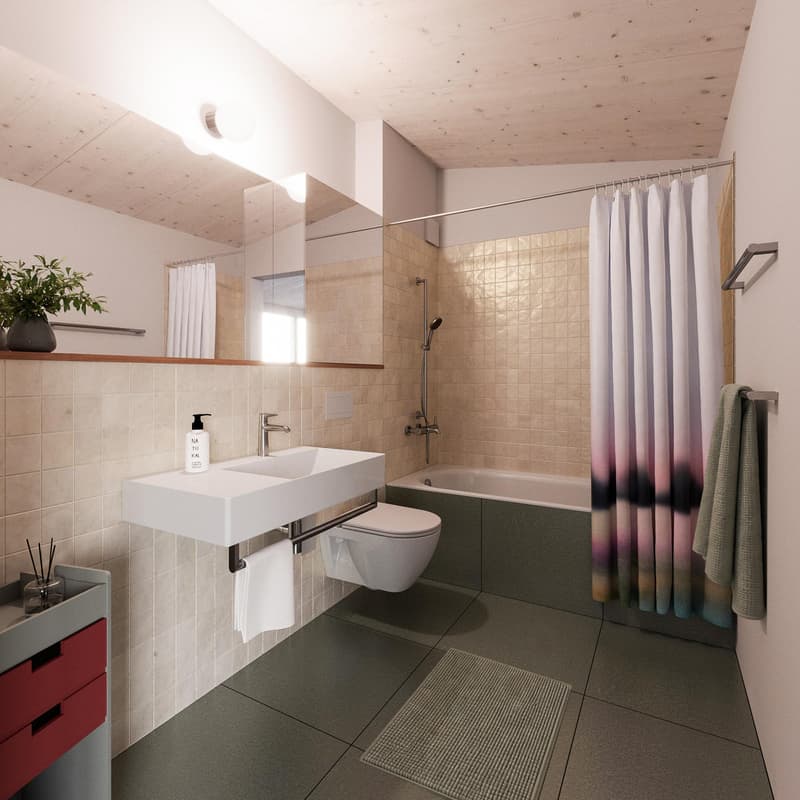 5.5-Zimmerwohnung mit Gartenambiente in Bülach (2)