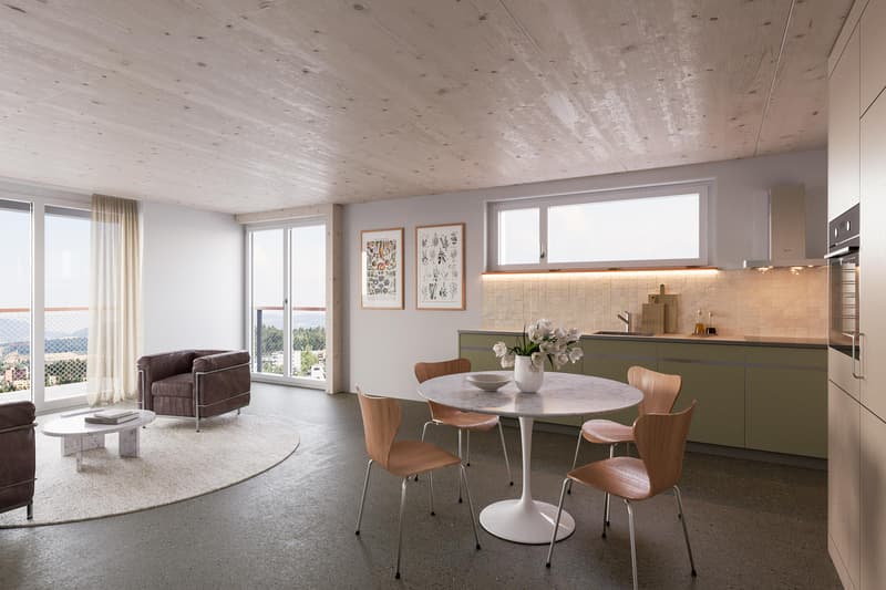 2.5-Zimmer-Gartenwohnung mit Sitzplatz (2)