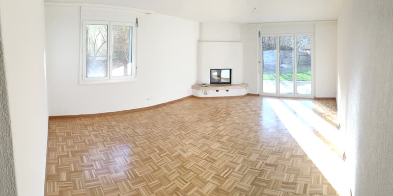 Wohnraum mit Cheminée
