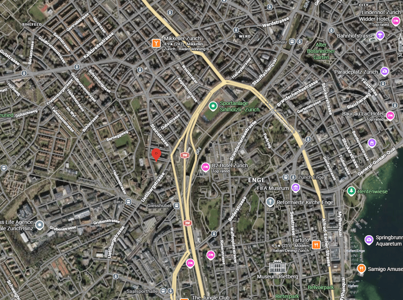 Aussenparkplatz an der Hopfenstrasse 15 zu vermieten (1)