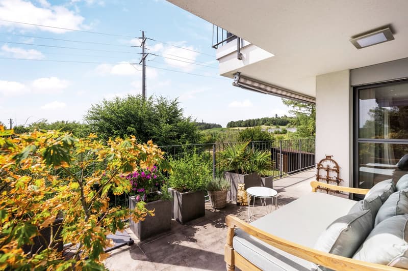 Appartement moderne 3.5 pièces avec grand balcon et vue sur le verde (7)