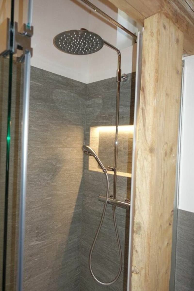 Die Regendusche mit Brause