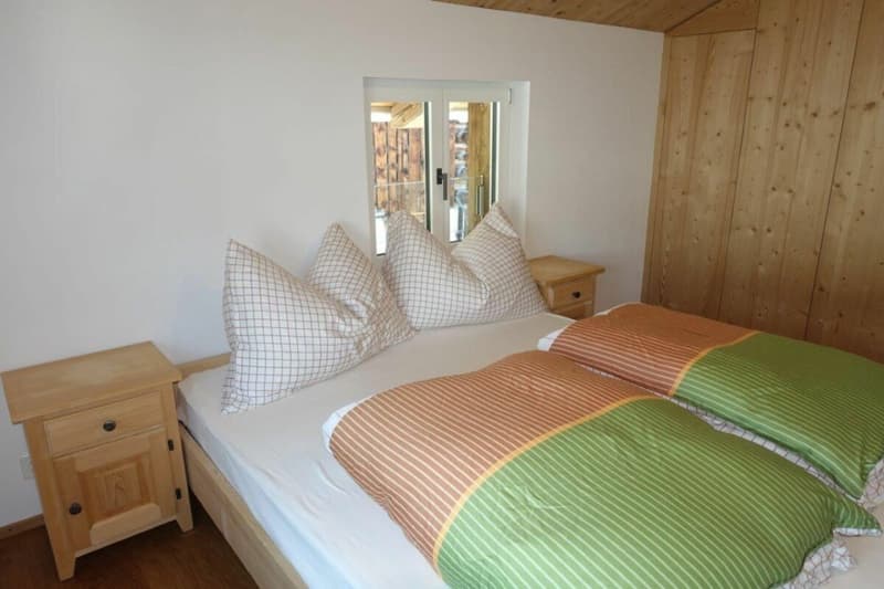 Das zweite Doppelschlafzimmer mit Einbauschränken