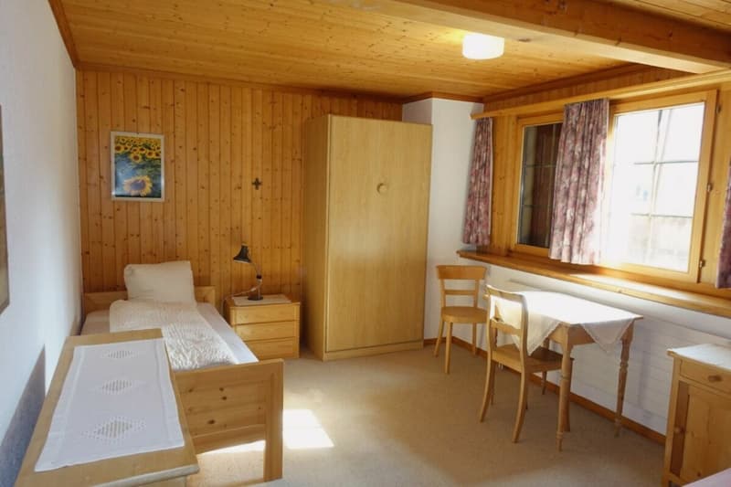 Das zweite Doppelschlafzimmer