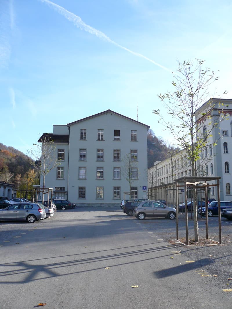 Bureau à louer dans un bâtiment d'usine rénové avec charme industriel (1)