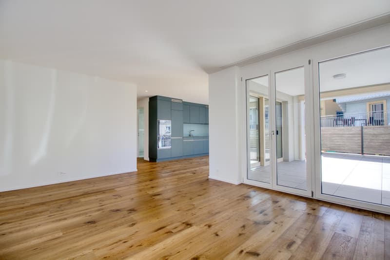 Newly Built Rental | Modern 2.5 Room Apartment with Garden Seating (3)