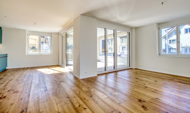 Neubau-Erstvermietung | Moderne 2.5 Zimmerwohnung mit Gartensitzplatz (2)