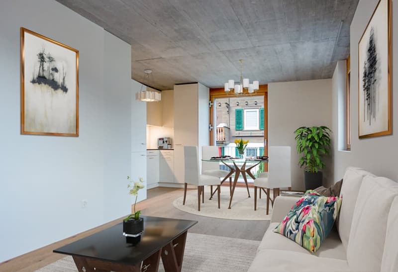 Charmante 3.5-Zimmer-Wohnung im Erdgeschoss in Thusis (5)