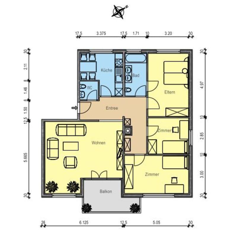 Appartement familial dans le vert (11)