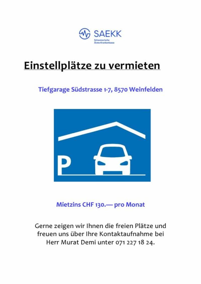 Posto auto in garage sotterraneo (1)
