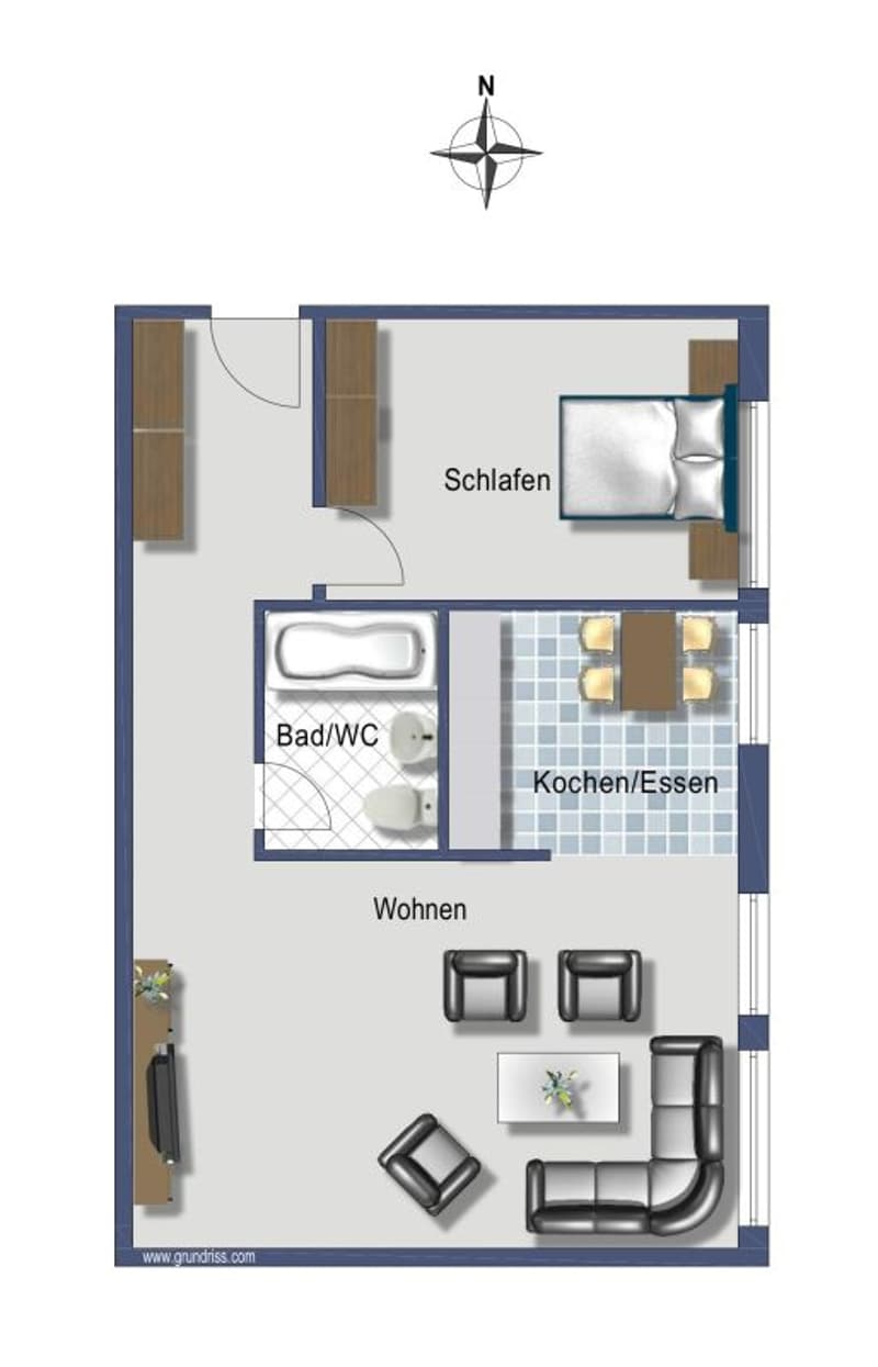 Appartement calme rénové au 2e étage (8)