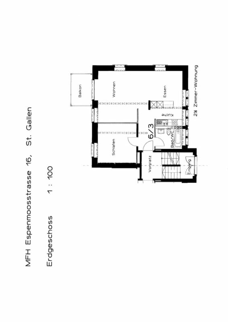 2.5 Zimmerwohnung im Hochparterre im Heiligkreuzquartier (5)