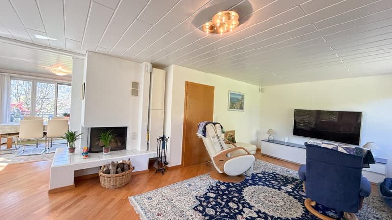 Happy family - 6.5-room semi-detached house with idyllic plot (7)