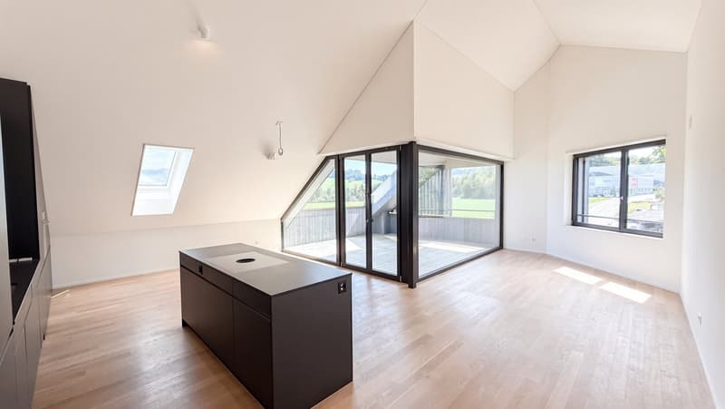 Traumhafte 3.5-Zimmer-Dachwohnung mit Seesicht in Mörschwil (3)