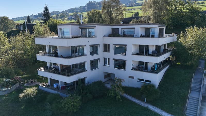 Eine Perle mit Seesicht – stilvolle 3½-Zimmer-Wohnung (2)