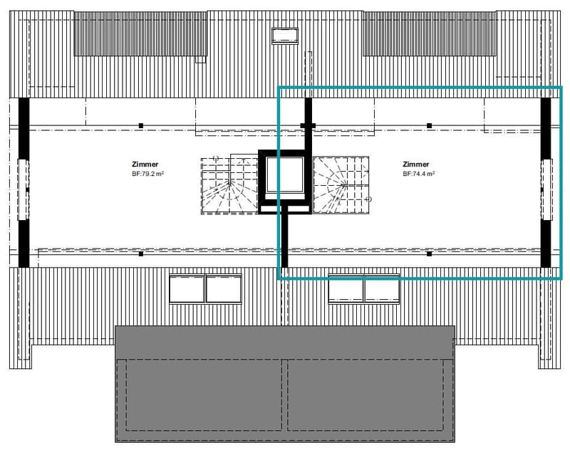 Maisonette-Wohnung mit Morgensonne! (12)