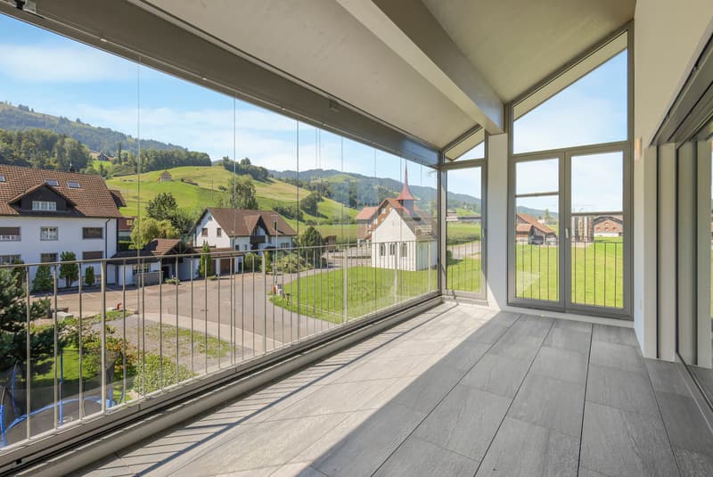 Topmoderne Maisonette-Wohnung mit Blick ins Grüne (5)