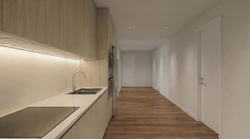 First-time occupancy: modern 2.5-room apartments in the new Speerblick Tuggen building (2)