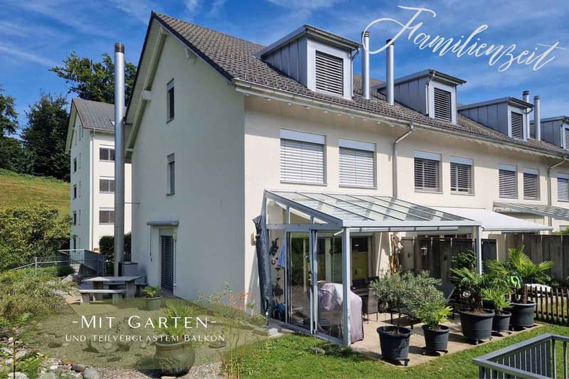 5.5-room corner house with garden and 2 underground parking spaces included (1)