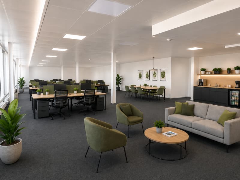 Espaces de bureau modernes et lumineux avec options de construction flexibles dans un emplacement bien desservi (9)