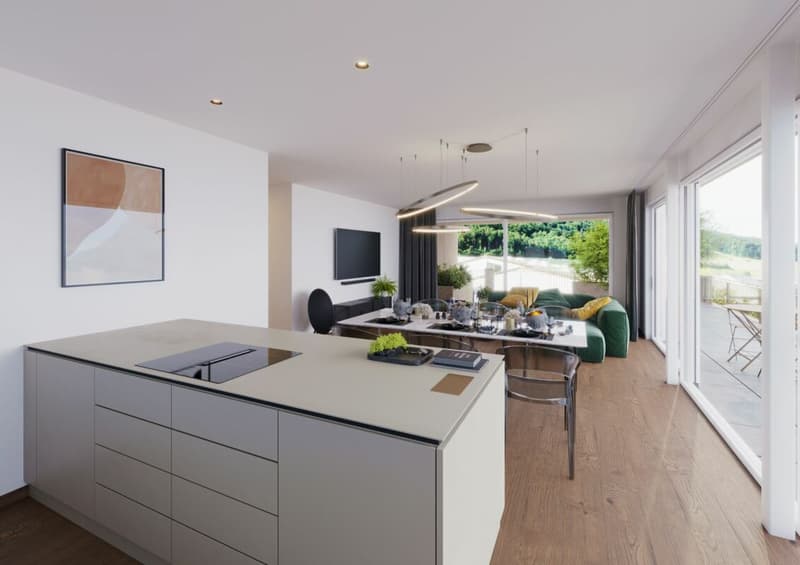 Stylish 3.5-room ground-floor apartment with 117m2 land share (8)