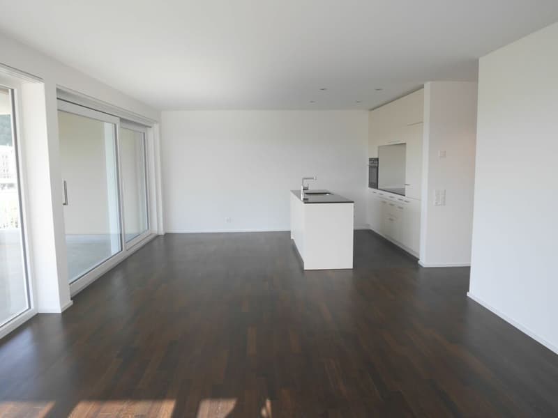 Moderne 4.5-Zimmerwohnung mit Garten direkt beim Bahnhof (2)