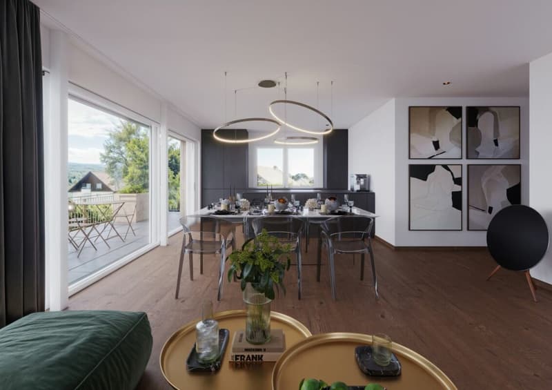 Exklusive 5.5-Zimmer Wohnung mit Blick auf den See (8)