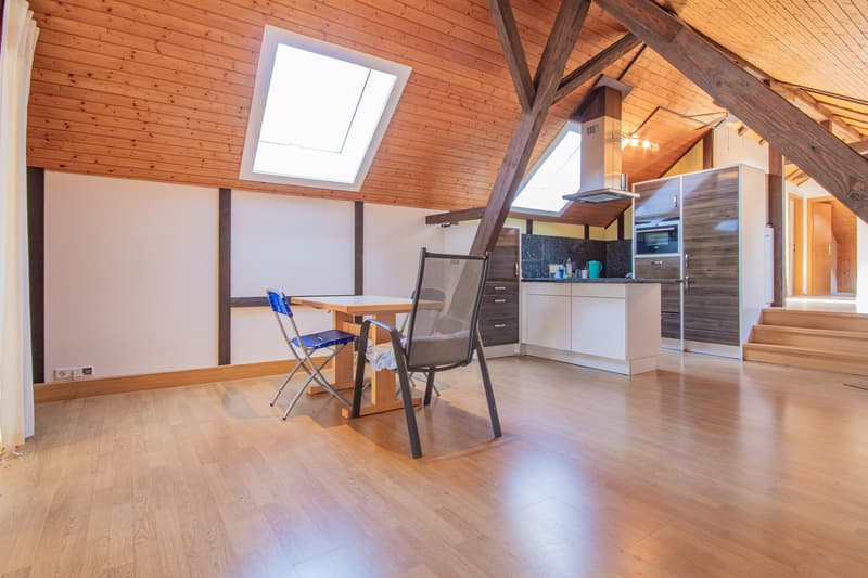 Vivre avec une vue : maison unifamiliale avec annexe et terrasse de rêve dans le vert à Hohenfels (7)