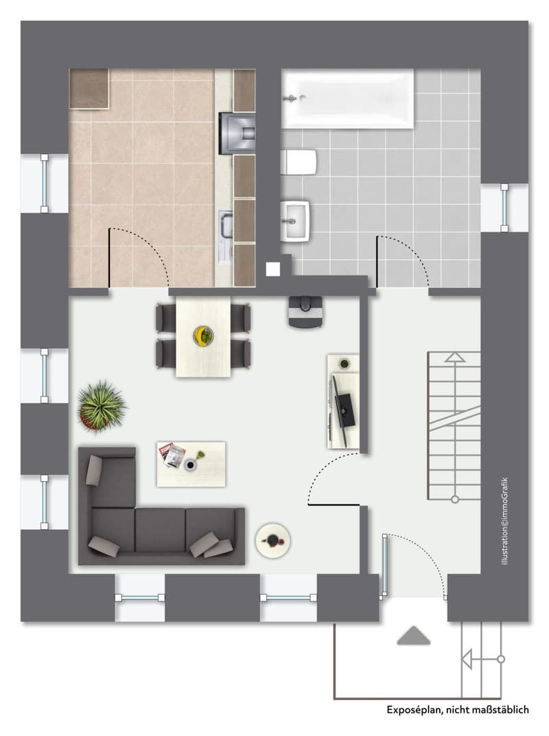 Lots of space in the health resort Todtmoos – Your 6-room house for the price of an apartment! (14)