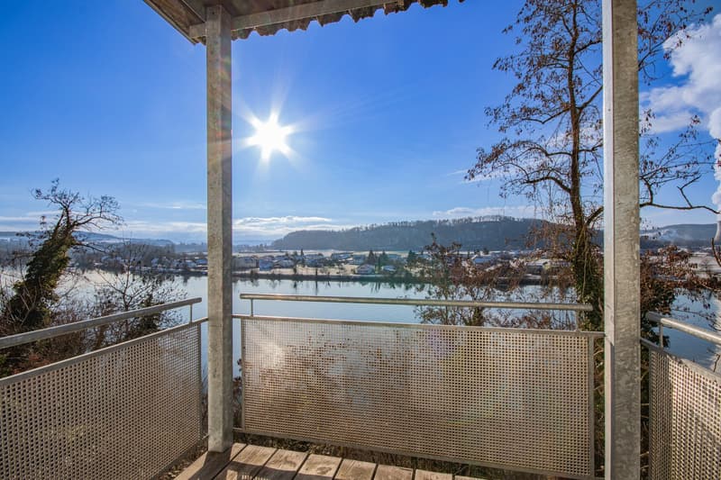 Centre de Waldshut : Appartement 2 pièces sans barrière avec ascenseur et vue sur le Rhin à Waldshut (7)