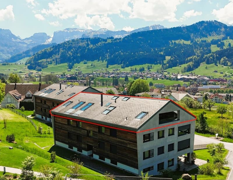 Exklusive Dachwohnung an bevorzugter Lage (1)