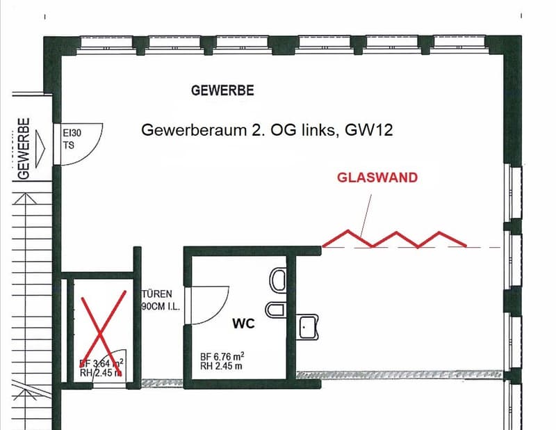 Grundrissplan