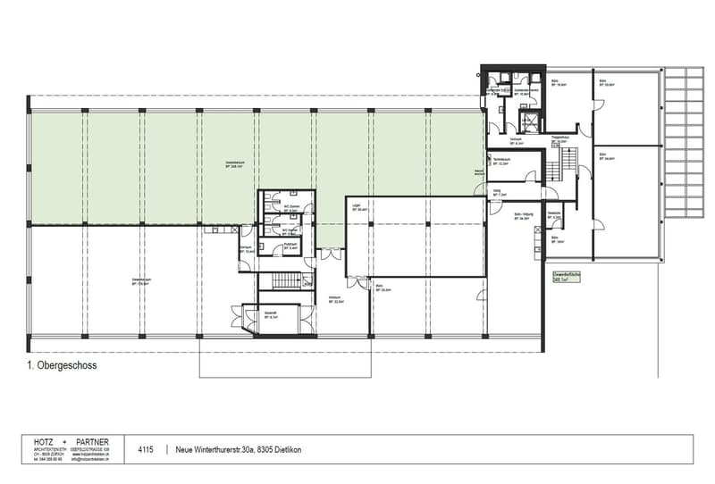 Grundrissplan 1. OG