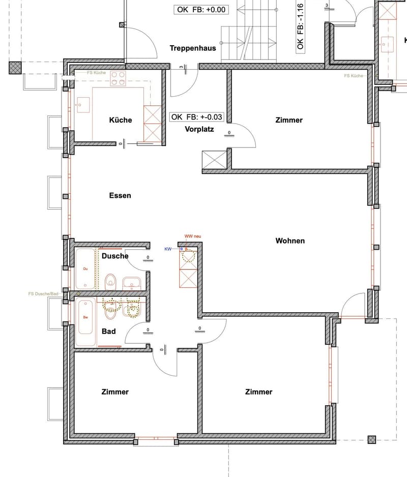 Location après rénovation complète : Appartements confortables dans un cadre idyllique (4)