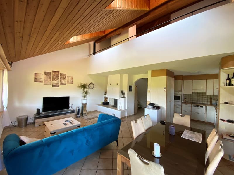 Maisonette di 4,5 locali sotto il tetto in un'area verde (3)