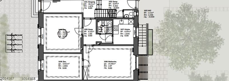 Appartamento di 3 camere e camera mansardata a Winterthur, limitato fino alla fine di marzo 2027 (10)