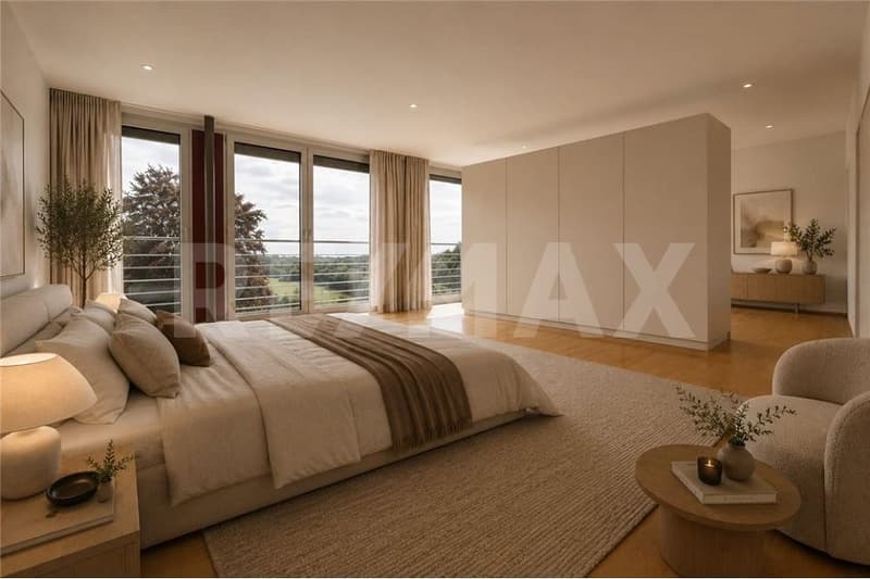 6.5 room house in a sunny, quiet location with a dream view (4)